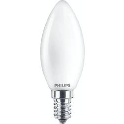 Philips Bulb LED 4,3W Glass Candle (470lm) E14