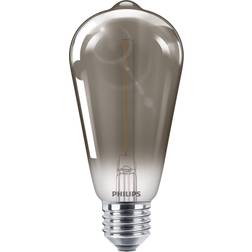 Philips Classic Bombilla LED ahumada E27 ST64 2,3W