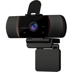 LogiLink Thronmax Stream GO X1 webbkamera 1920 x 1080 pixlar USB Black (X1)