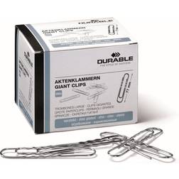 Durable Clips Para Papel 77 mm Galvanizado 100 Unidades