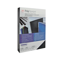 GBC IB387289 PolyOpaque Inbindningsomslag 300 mikron rött (100st)