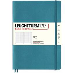 Leuchtturm1917 Leuchtturm1917 Dotted Softcover Notebook Stone Blue, 7" x 10"