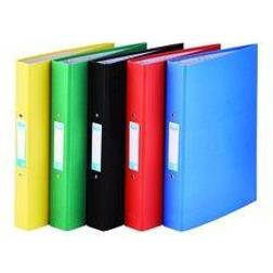 ELBA Ring Binder Paper Over Board A4 Astd 25mm 10-pack