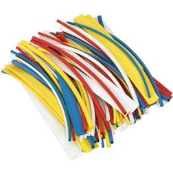 Sealey HST200MC Heat Shrink Tubing Mixed Colours 200mm 100pc
