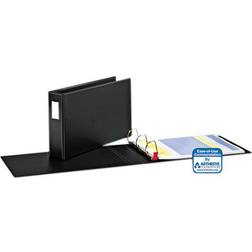 Cardinal EasyOpen 3 3-Ring Tabloid Non-View Binder, Black (12142) Quill Black