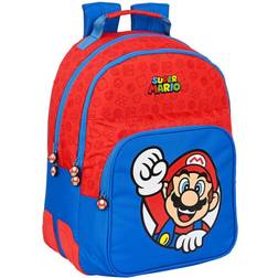 Mochila doble Super Mario 42x32x15cm adaptable a carro Raíz MERCHAN-STORE Mochilas