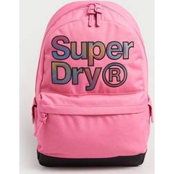 Superdry Womens Rainbow Infill Montana Rucksack Pink Cotton One Size