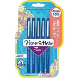 PAPER MATE Faserschreiber Flair 5er M 0.7 mm Blister