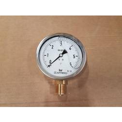 Manometer Ø100 0-6 bar, ½ nedadvendt