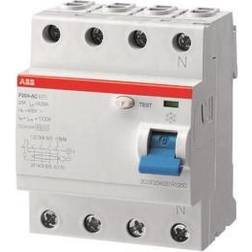 ABB Fejlstrømsafbryder 80A, F204A-80/0,03