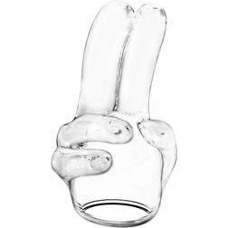 Rimba Massager Aufsatz zwei Finger transparent