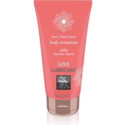 Shiatsu Love Lubricant commestibile Ciliegia Acerola Trasparente