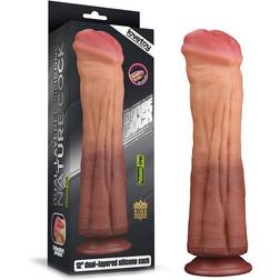 Lovetoy Dual Layered Platinum Silicone Cock