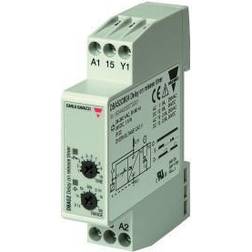CARLO GAVAZZI Tidsrelæ Impulsrelæ/forsinket Udkobling 24 Vdc & 24-240vac/dc 1-polet 01s-100t