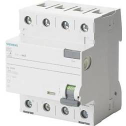 Siemens HPFI type A 80A 3 N-polet 30MA 400V 4 MW N-venstre