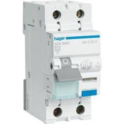 Hager Kombiafbryder PFI/automatsikring C 20A 1P N 300mA AFA970G