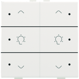 Niko Dæmpertryk Dobbelt M. Led, White Coated, Nhc