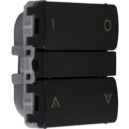 XL Hue kompatibel ZigBee tryk, tænd/sluk op/ned til LK FUGA koksgrå
