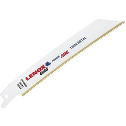 Lenox LEN614GR 614GR Gold Metal Cutting Reciprocating Saw Blades 150mm 14 tpi (Pack 5)