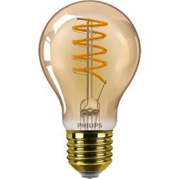 Philips MASTER Value LEDbulb E27 Päron Guld 4W 250lm 927 Extra Varm Vit Bästa färgåtergivning Dimbar Ersättare 25W