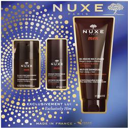 Nuxe Cofanetto Di Natale Men - Gel Multi Funzione Idratante 50 ml + Gel Doccia 200 ml + Deodorante