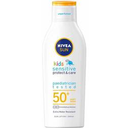 Nivea Sun Kids Protect & Sensitive Sun Lotion Sunscreen With Spf 50 200ml