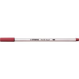 Stabilo Fasermaler Pen 68 brush, dunkelrot