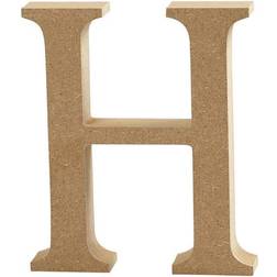 Creativ Company Letter H MDF 13cm 1pc