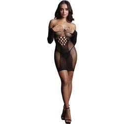 Shots Toys Le Desir Long Sleeved Mini Dress One Size