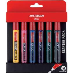 Amsterdam akrylmarker set Starter Pack 6 x 4 mm