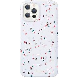 Uniq case Coehl Terrazzo Apple iPhone 12/12 Pro white/natural white