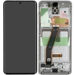 Samsung Hvid Galaxy S20 LCD-skærm