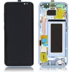 Samsung Galaxy S8 skærm blå
