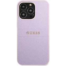 Guess GUHCP13XPSASBPU iPhone 13 Pro Max 6,7 fioletowy/purple hardcase Saffiano Stripe