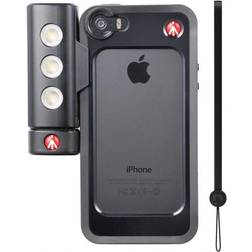 Manfrotto KLYP Støddæmper til mobiltelefon polykarbonat, termoplastisk polyuretan (TPU) sort for Apple iPhone 5, 5s