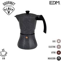 Edm Caffettiera In Alluminio 9 Tazze A Induzione