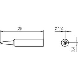 Weller XNT K Lötspitze 1.2mm