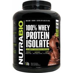 NutraBio Whey Protein Isolate 2200g Dutch Chocolate