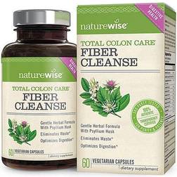 NatureWise, Fiber Detox & Cleanse, 60 Vegetarian Capsules 60 st