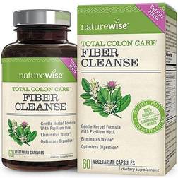 NatureWise NatureWise, Fiber Detox & Cleanse, 60 Vegetarian Capsules 60 stk