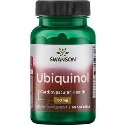 Swanson Ubiquinol 50 mg 60 Bløde Kapsler 60 stk