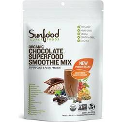 SunFood Sunfood, Organic Chocolate Superfood Smoothie Mix, 8 oz (227 g)