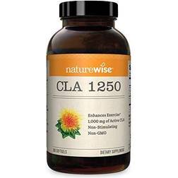 NatureWise, CLA 1250, 1,000 mg, 180 Softgels