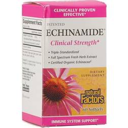 Natural Factors Patented Echinamide, 60 Softgels 60 pcs