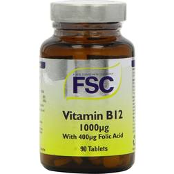 FSC Vitamin B12 1000Ug 90 Tablets 90 pcs