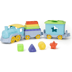 Green Toys Stapel en Sorteer Trein, 12dlg