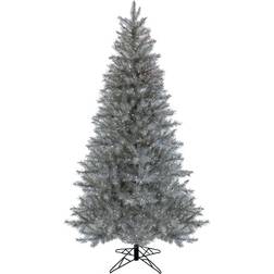 National Tree Company Pre-Lit Silver Metallic Christmas Tree 228.6cm