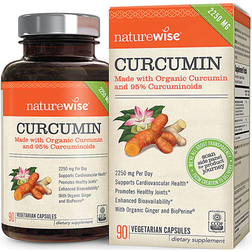 NatureWise NatureWise Curcumine 2250mg Kapslar