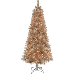 Puleo International Tinsel Christmas Tree 198.1cm