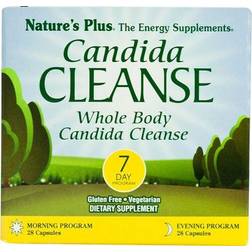 Nature's Plus NaturesPlus, Candida Cleanse, 7 Day Program, 2 Bottles, 28 Capsules Each